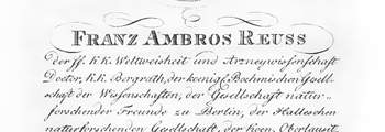 1830 – Bílinští balneologové v Mariánských Lázních